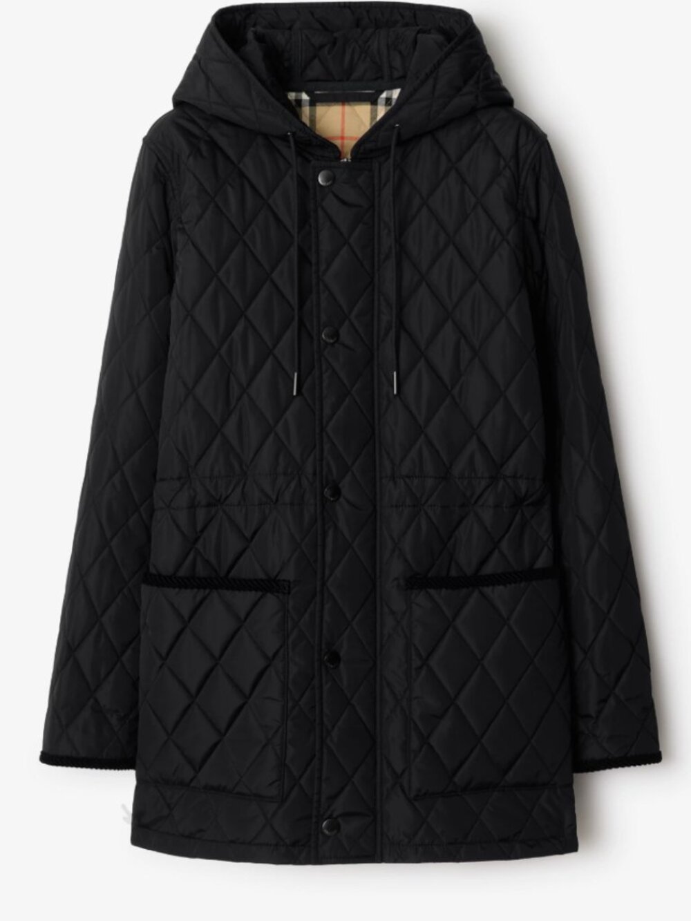 Burberry Brit Quilted Parka Jacket